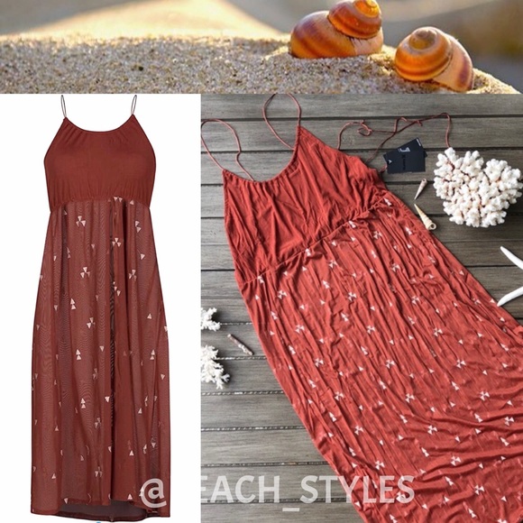 Hurley Other - 🌴🔆HURLEY- EMBROIDERED MESH COVER UP DRESS🔆🌴